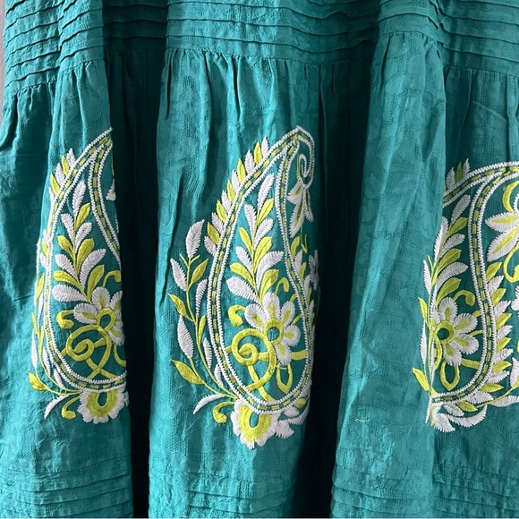 Anthropologie Felicity Embroidered Maxi Dress - Picture 14 of 14